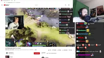 Forsen Reacts to xqc finally plays dota 2 on stream