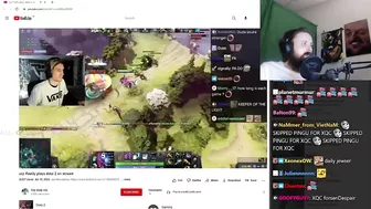 Forsen Reacts to xqc finally plays dota 2 on stream