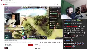 Forsen Reacts to xqc finally plays dota 2 on stream