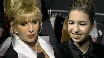 Ivana Trump on Ivanka's Modeling Career (1996) | Videofashion Library