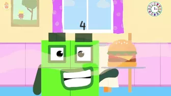 Numberblocks Steals Food from Octoblock on a Date Night | Funny Memes - Numberblocks Story