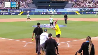 The Miz wins the 2022 Celebrity Softball Game MVP Award