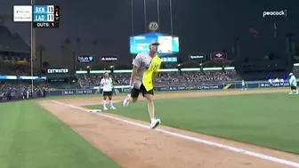 The Miz wins the 2022 Celebrity Softball Game MVP Award