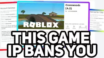 playing random roblox games BANS you...