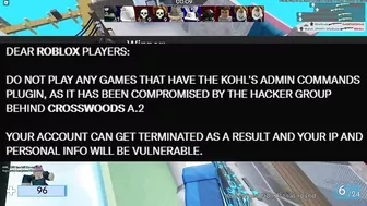 POPULAR GAMES ARE GETTING HACKED AND WILL TERMINATE YOU *Serious*