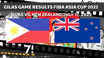 GILAS PILIPINAS vs JAPAN Mens 5x5 Basketball GAME SCHEDULE TODAY July 19, 2022 | Fiba Asia Cup