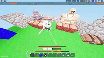 Only PC players can do this..???????????? in roblox bedwars..