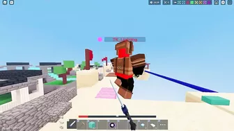 Only PC players can do this..???????????? in roblox bedwars..