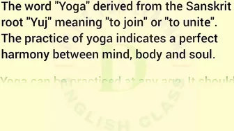 Paragraph on My Yoga Schedule will be | My Yoga Schedule will be | 150 Words | Class 3 to 5 | CBSE