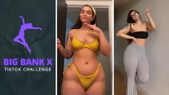 Big Bank TikTok Challenge ???????? #bigbank​ #shorts​ #bikini #twerk