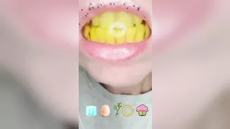 ASMR Eating Emoji Food Challenge TikTok Mashup 2022 Compilation Mukbang 먹방