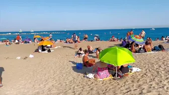 Barcelona beach walk/ beach Sant Miquel ????walking Spain best beaches