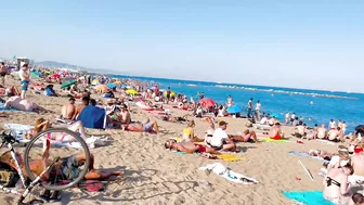 Barcelona beach walk/ beach Sant Miquel ????walking Spain best beaches