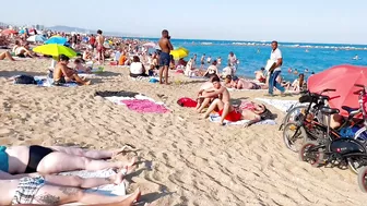 Barcelona beach walk/ beach Sant Miquel ????walking Spain best beaches