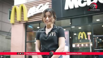 రష్మిక దొంగచాటుగా ???? Rashmika Secret Delivery | Celebrity Meal | Rashmika's Meal - McDonald's India