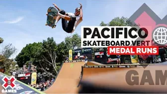 Pacifico Skateboard Vert: MEDAL RUNS | X Games 2022