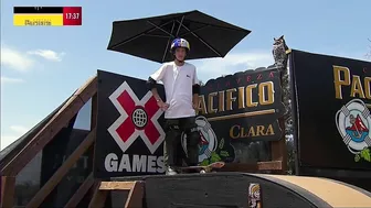 Pacifico Skateboard Vert Best Trick: MEDAL RUNS | X Games 2022