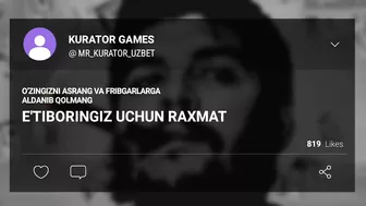 KIM O'ZI KURATOR???? @KURATOR GAMES