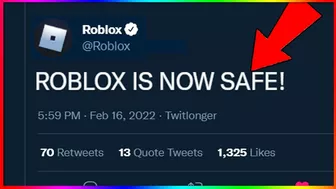 Roblox Is Safe To Play Now... (HACKERS GONE) (Roblox)