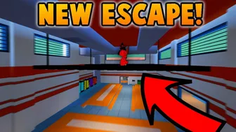 jailbreak PRISON ESCAPE to avoid all cops! | Roblox Jailbreak