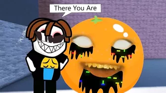 "SLICED" | Corrupted Annoying Orange | FNF x Roblox Animation