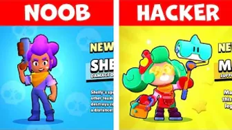 ???? NOOB vs HACKER ???? Brawl Stars