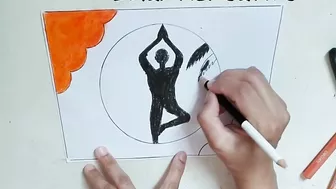 my yoga schedule will be painting|I love yoga because painting|yoga making India global painting