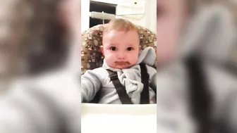 Funny Baby Loves Food - Babies Eating Compilation #7