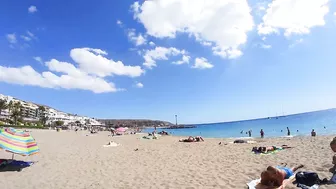 Walking Tour Barcelona Spain. Beach Walk 4k. Summer 2022