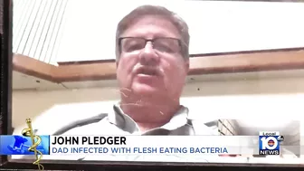 Man diagnosed with flesh eating bacteria after visiting Florida beach