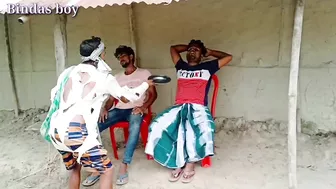 Best amazing funniest video 2022 Tharki bikhari funny comedy video By Bindas boy