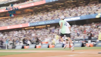 Hanging with Andre Ethier on the field at Celebrity Softball! | La Vida Más Fina