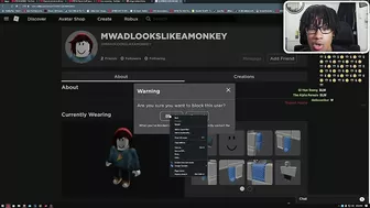 ROBLOX BAN THIS RACIST ACCOUNT OR ELSE ????