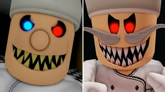 ROBLOX SCARY'S DINER vs PAPA PIZZA'S PIZZERIA JUMPSCARE