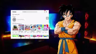 yamcha makes his own roblox account (description)