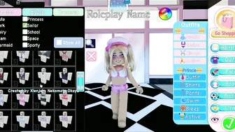 Recreating My Badge As A Royale High Avatar Roblox Royale High Dress Up Challenge