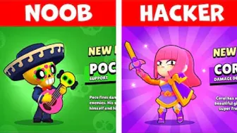 ???? NOOB vs HACKER ???? - Brawl Stars