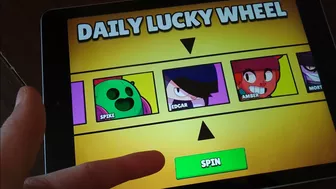 ????DAILY LUCKY WHEEL IN BRAWL STARS????????