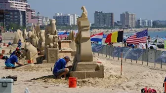 Couldn't visit the 2022 Revere Beach sand sculpting festival? Here's the highlights