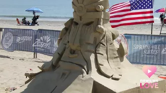 Couldn't visit the 2022 Revere Beach sand sculpting festival? Here's the highlights