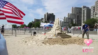 Couldn't visit the 2022 Revere Beach sand sculpting festival? Here's the highlights