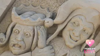 Couldn't visit the 2022 Revere Beach sand sculpting festival? Here's the highlights