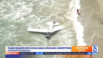 Huntington Beach plane crash happened at site of lifeguard competition