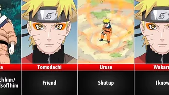 Learn Japanese with Naruto Uzumaki (Voices Included) I Anime Senpai Comparisons