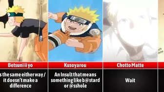 Learn Japanese with Naruto Uzumaki (Voices Included) I Anime Senpai Comparisons