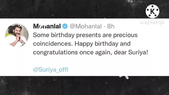 ???? Celebrity Birthday Wishes To Surya On Twitter.