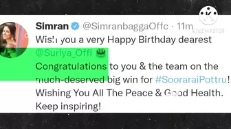 ???? Celebrity Birthday Wishes To Surya On Twitter.