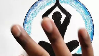 My Yoga Schedule Will Be Painting || My Yoga Schedule Will Be Drawing || Yoga For Fitness Drawing