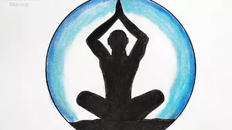 My Yoga Schedule Will Be Painting || My Yoga Schedule Will Be Drawing || Yoga For Fitness Drawing