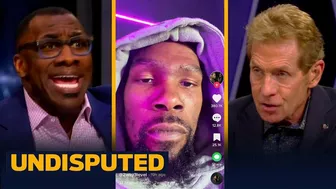 UNDISPUTED - Skip & Shannon react to Kevin Durant's first TikTok video